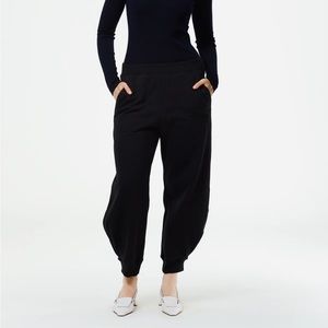 Tibi Calder Sweatpant Joggers Black Small